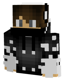 Black skin: bust render