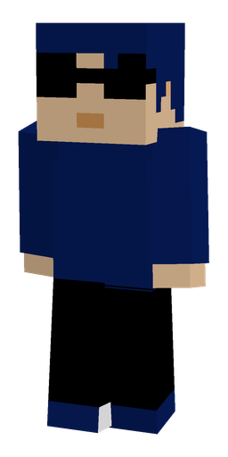 Black skin: body, front render