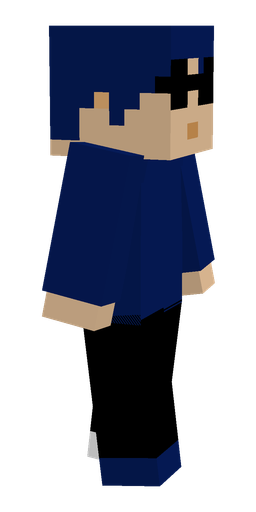 Black skin: body, right side render