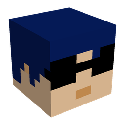 Black skin: head render