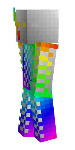 Gray skin: body, left side render