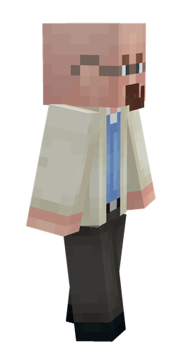 Black skin: body, right side render