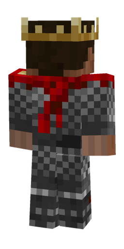 Black skin: body, back render