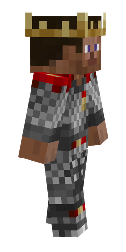 Black skin: body, right side render