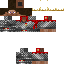 Black skin: raw texture render