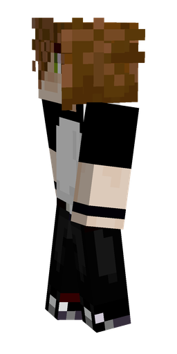Black skin: body, left side render