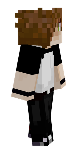 Black skin: body, right side render