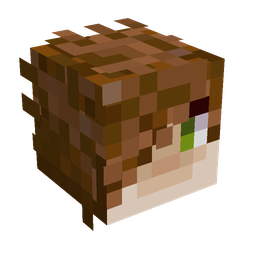 Black skin: head render