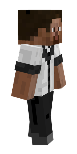 Black skin: body, right side render