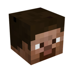 Black skin: head render