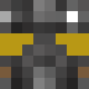 Black skin: face render