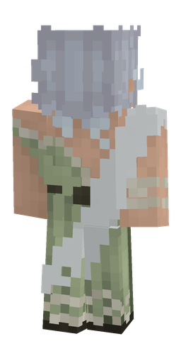 Classic skin: body, back render