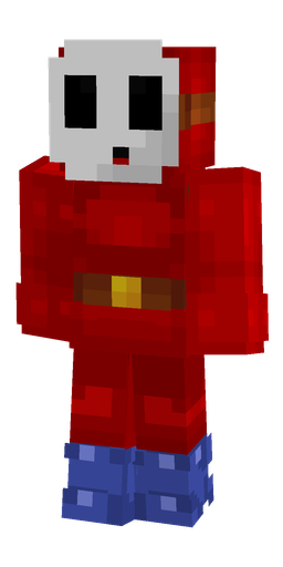 Blue skin: body, front render
