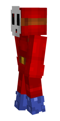 Blue skin: body, left side render