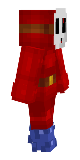 Blue skin: body, right side render