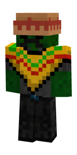 Black skin: body, front render