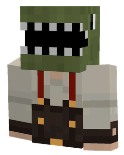 Black skin: bust render