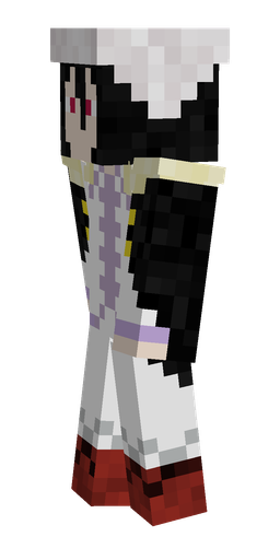 Black skin: body, left side render