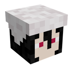Black skin: head render