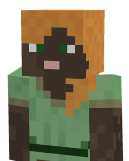 Brown skin: bust render