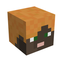 Brown skin: head render