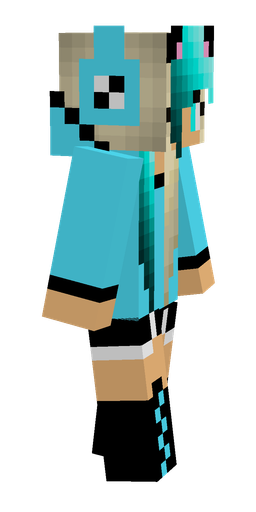 Black skin: body, right side render