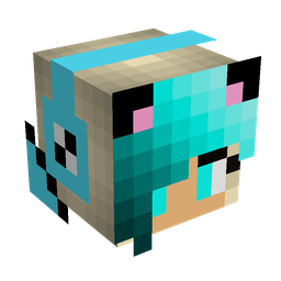 Black skin: head render