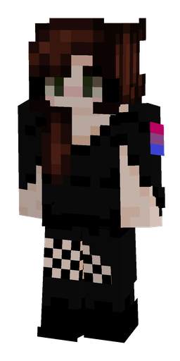 Black skin: body, front render
