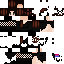 Black skin: raw texture render