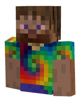 Blue skin: bust render