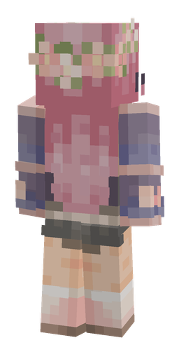 Gray skin: body, back render