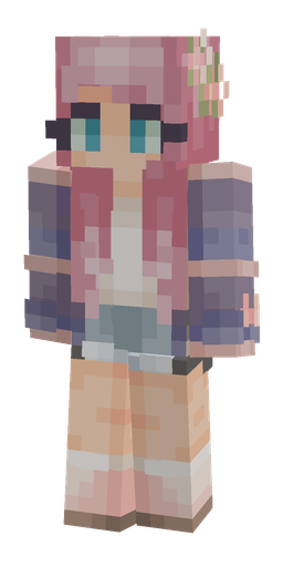 Gray skin: body, front render