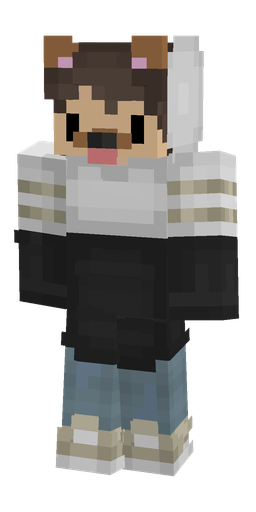 Black skin: body, front render