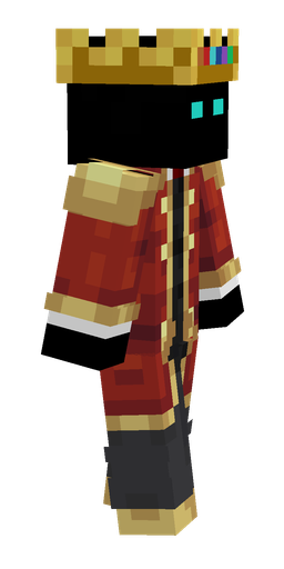 Black skin: body, right side render
