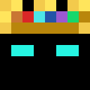 Black skin: face render