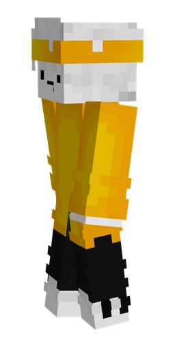 Black skin: body, left side render