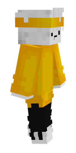 Black skin: body, right side render
