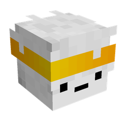 Black skin: head render