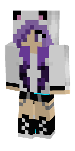 Black skin: body, front render