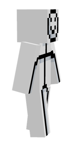 Black skin: body, right side render
