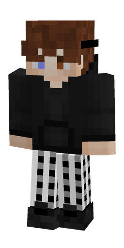 Black skin: body, front render