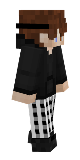 Black skin: body, right side render