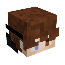 Black skin: head render