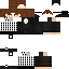 Black skin: raw texture render