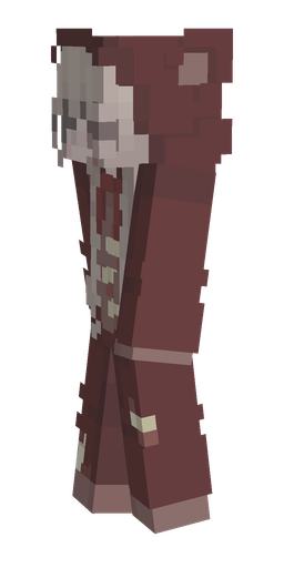 Red skin: body, left side render