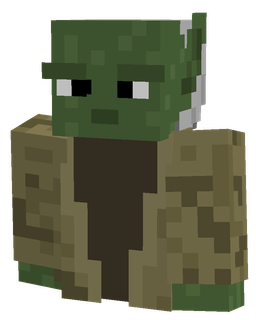 Brown skin: bust render