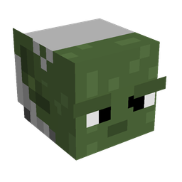 Brown skin: head render