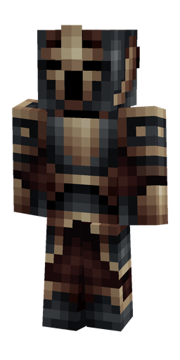 Black skin: body, front render