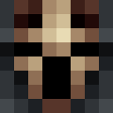 Black skin: face render