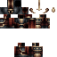 Black skin: raw texture render